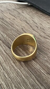 Zlatý pánsky 14k prsteň 585 13g - 2