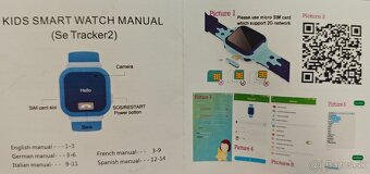 Detské smart hodinky Kesasohe na SIM kartu - 2