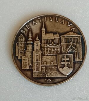 predám medailu Ján Pavol II. rok 1990 - 2
