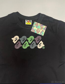 Bape Green Camo T-shirt Tričko - 2
