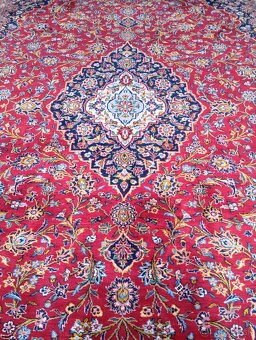 🌟Luxusný ručne viazaný perzský koberec Keshan 400×300 cm🌟 - 2