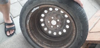 koleso plech disk 5dierovy 16´´ zimna guma - 2