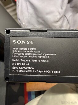 Dialkove ovladanie sony RMF-TX200E - 2
