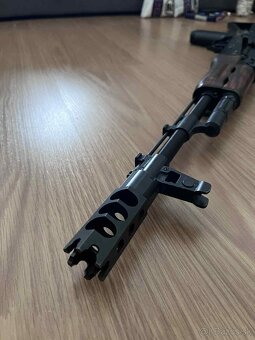 Airsoft AK74, drevo, custom - 2