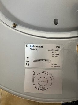 Bojler Tatramat 80l a 120l - 2