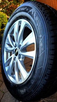 zimné alu R17 5x114,3 pneu 225/65, Mazda CX-5, Honda CR-V - 2