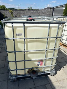 IBC NADOBA NADRZ 1000l Kontajner,plastovà nadrz - 2