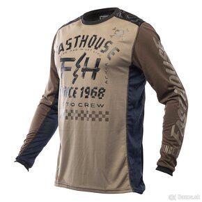 Dres Fasthoue, Off-Road Jersey - Moss/Black - 2