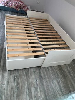 Ikea brimnes rozkladacia postel - 2