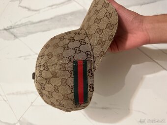 Hnedá šiltovka nová Gucci Khaki Gucci cap new - 2