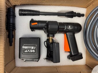 Tlakova cistiaca pistol, wapka, vapka s akumulatorom - 2