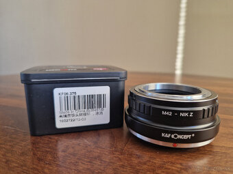 Redukcia M42 na nikon Z - 2
