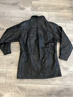 Kožená vintage pánska bunda - 2