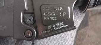 GSG-5P kal. 22LR HV - tréningová verzia H&K MP5-SD3 - 2