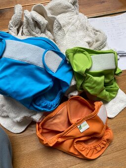 Látkové bambusove plienky - 2