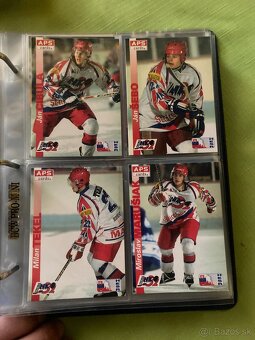 APS 1996/1997 hokejové kartičky Extraliga - 2