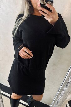 Damske pohodlne šatičky Ema black - 2