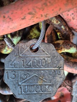 Reťaze ,váha na žeriav - 2