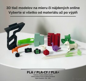 3D Tlač na mieru a tlač vlastných modelov - 2