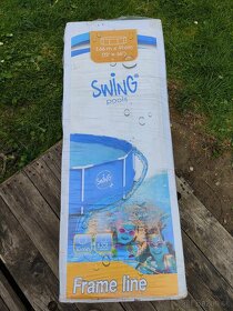 Predám NOVÝ záhradný bazén Swing pools 3,66x91 cm - 2