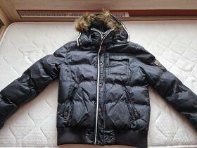 Pánska zimná bunda saxolondon nosena - 2