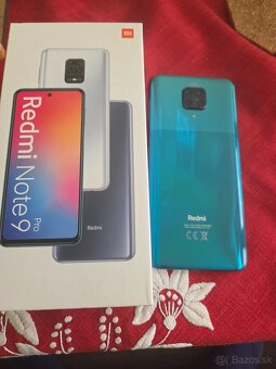 Xiaomi Redmi Note 9 pro duos zelený v top stave komplet krab - 2