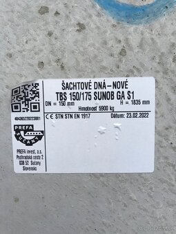 Šachtové dno - betonove - 2