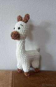 Háčkovaná lama s otáčacou hlavou - 2