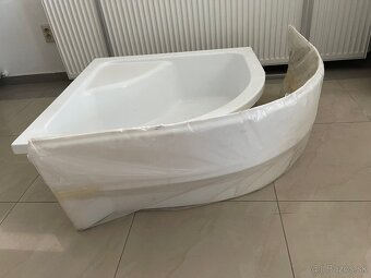 Predám novú hlbokú sprchovú vaničku 90x90 + predný panel - 2