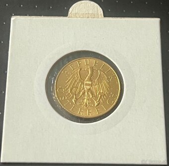 zlatý 25 schilling 1929 - 2