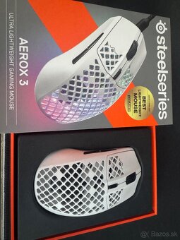 Steelseries AEROX 3 Snow - 2