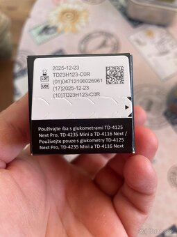 Testovacie pruzky - 2