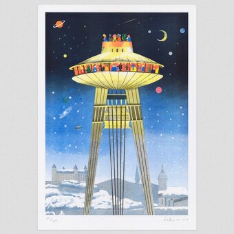 KUPIM grafiky Cierne diery od Saki Matsumoto - 2