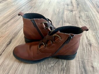 Hnedé členkové topánky, 38 - 2
