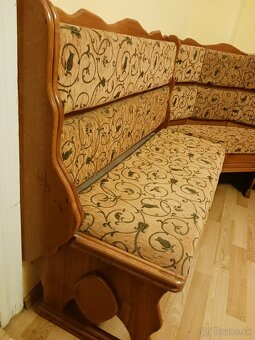 Predám rohovú lavicu a stôl - 2