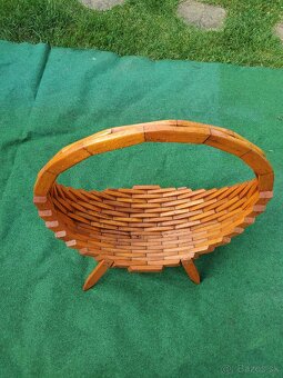 Drevený košík - 2