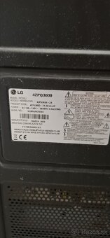 Predám televízor (plazma) , uhlopriečka 107cm, - 2