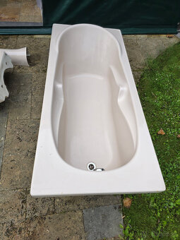 vaňa 170 a umyvadlo s nohou - 2