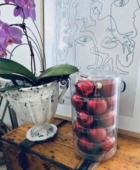 Vianočné sklenené gule - 2