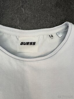 Tričko Guess modré 164 14 rokov - 2