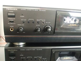 3-hlavovy ATC kazetovy deck TECHNICS RS-BX646 = vyroba JAPAN - 2