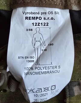 Goretex nohavice 3/56 vz. 2007 digi les - 2