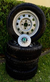 Disky Škoda Felicia 165/70 R13, MATADOR celoročne, NOVÉ pneu - 2