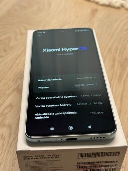 Predám zachovalý Xiaomi 12 Lite 5G 8GB/128gb - 2