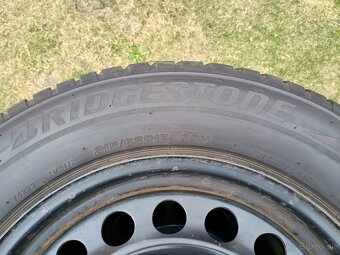 Sada kolies VW Tiguán 2, plechové disky + pneu 215/65 R17 - 2