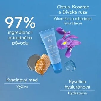 KRÉM zn.APIVITA Aqua Beelicious 97% prírodné zloženie - 2