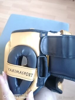 Boxerská prilba s ochranu nosa PRO - zn. YAKIMASPORT - 2