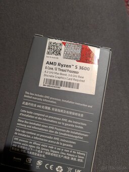 Predám AMD ryzen 5 3600 - 2