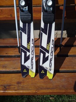 Lyže Fischer sl world cup  race code145cm - 2