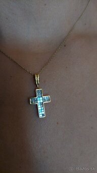 Luxusný diamantovy prívesok z 18k zlata - 2